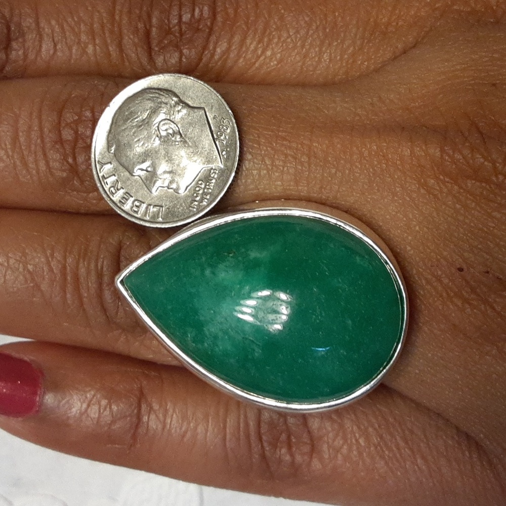 ❤SOLD❤925 Interchangeable magnetic Genuine Gemstones Ring. - Picture 15 of 17